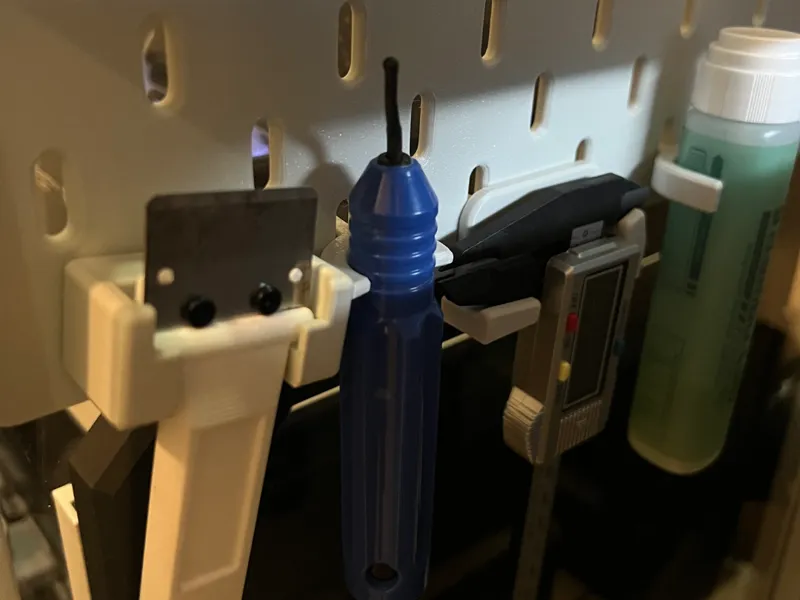 IKEA Skadis Hanging Deburring Tool Holder