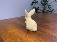 Lapin de Pâques décoratif réaliste — photo 4