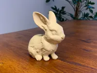 Lapin de Pâques décoratif réaliste — photo 2