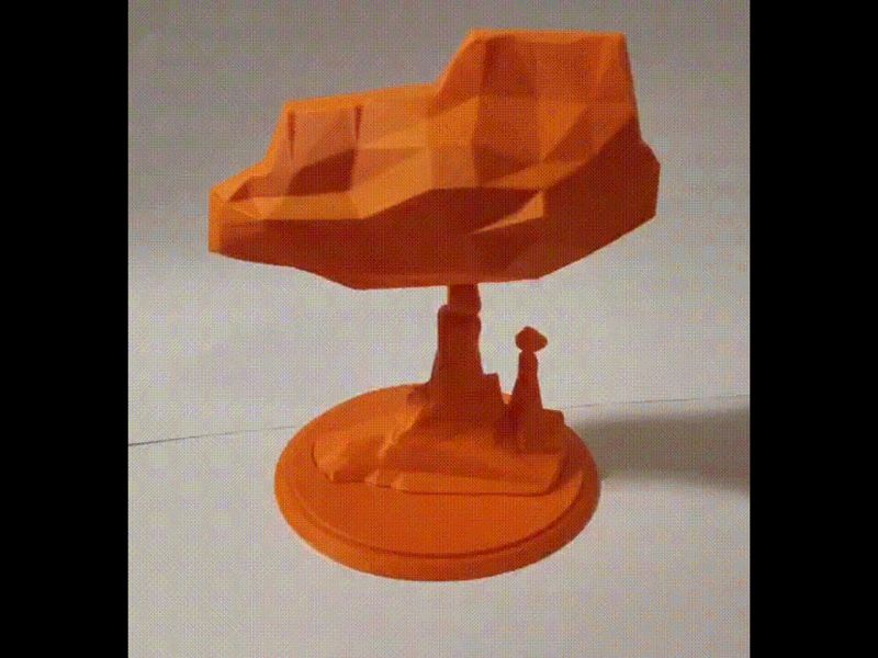 Hoodoo | Balanced Rock - lowpoly [Magnetic] HSG 