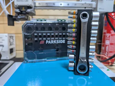 Parkside Pocket Socket Set (Like Wera Tool Check) 