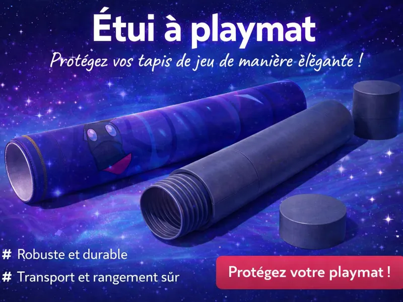 étui à playmat (format officiel pokemon )