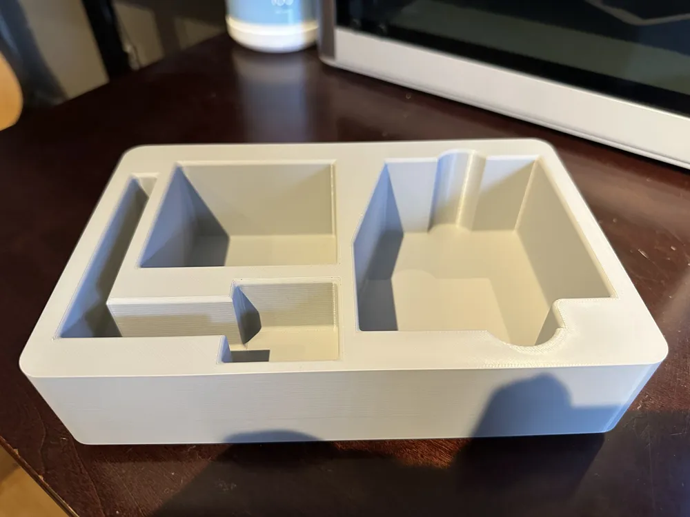 D100 Layout Fanttik D100 Pro Laser Level Storage Box Insert - Free 3D Print Model ...