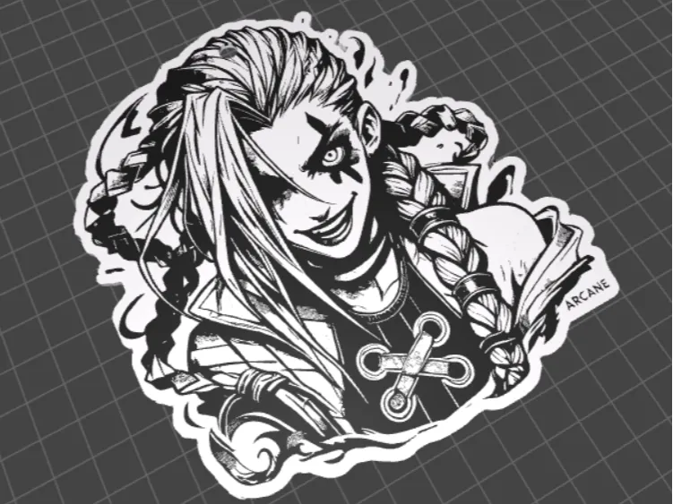 Jinx arcane ornament