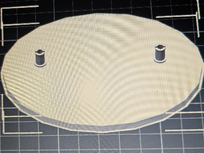 Simple stand for Star Wars buildable characters.