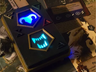 Witcher board game choice card + poker