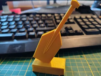 Golden oar trophy