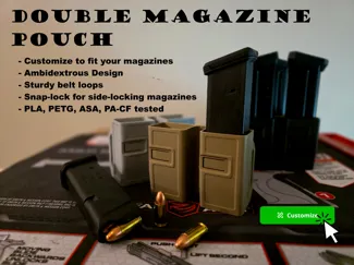 Pistol Magazine Pouch (Customizable)