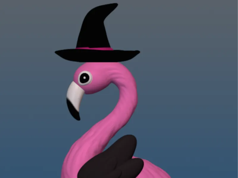 Witch Flamingo
