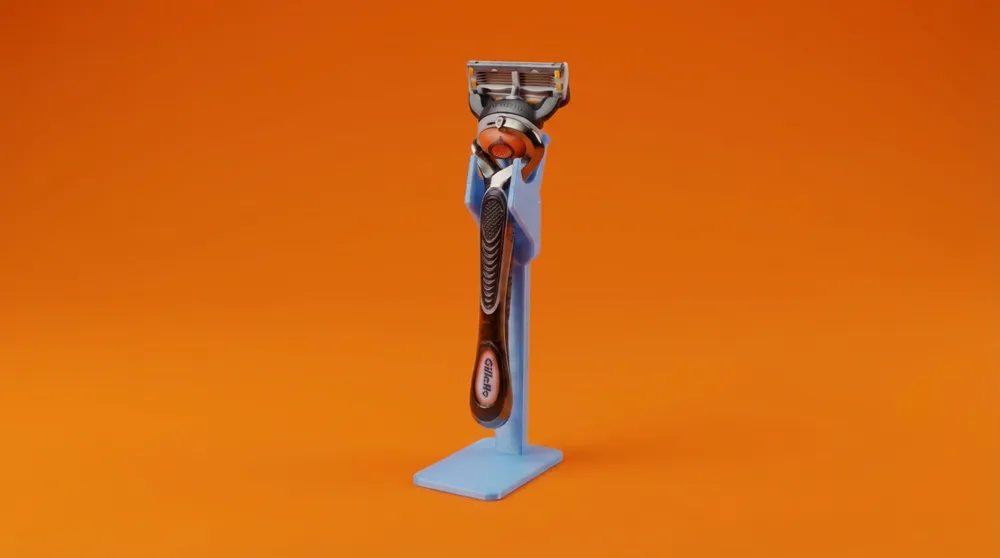 Minimalist Shave Razor Stand – Keep Bathroom Tidy! - Free 3D Print ...