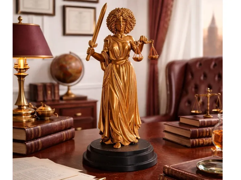 Black Lady of Justice