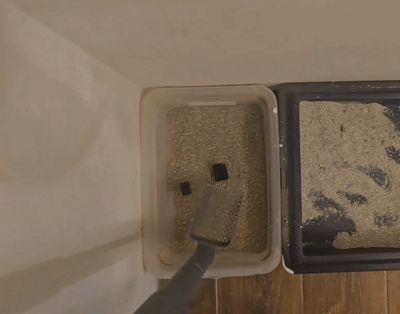 Cat litter lazy scoop
