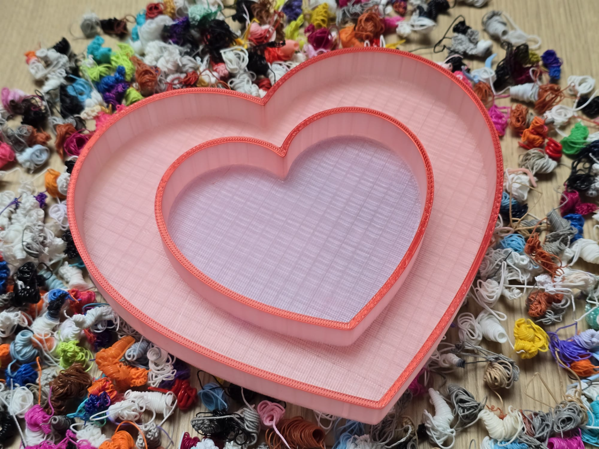Heart Love Sensory Tray Montessori