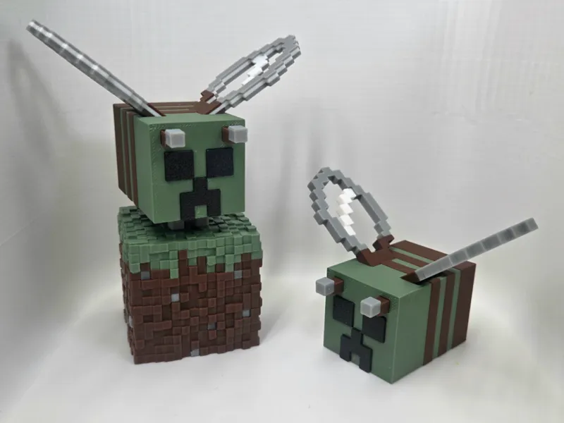 Minecraft Creeper Bee