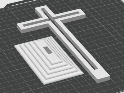 Table cross 2 pieces (1hr print)