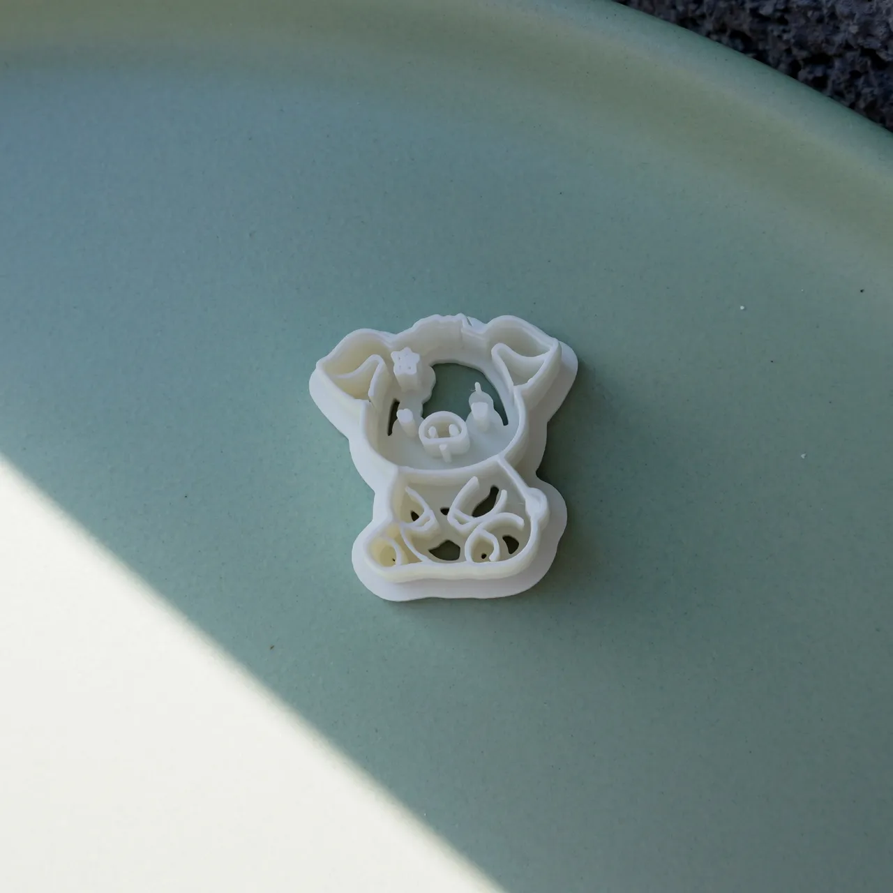 Cute Pig Polymer Clay Cutter Earrings Necklaces view 2