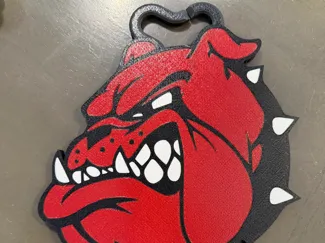 Bulldog Large Hype chain