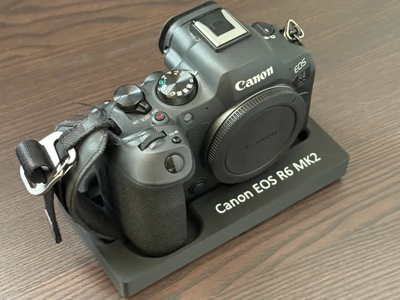 Gridfinity Cutout for Canon EOS R6 Mark II
