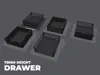 78mm Drawer - 5 Styles