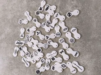 Shopping Trolley Token Keychain – (40+ Designs)