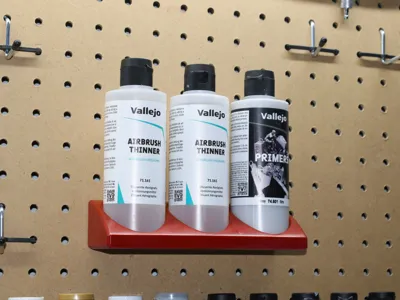Vallejo Big Bottle Holder for Peg Board