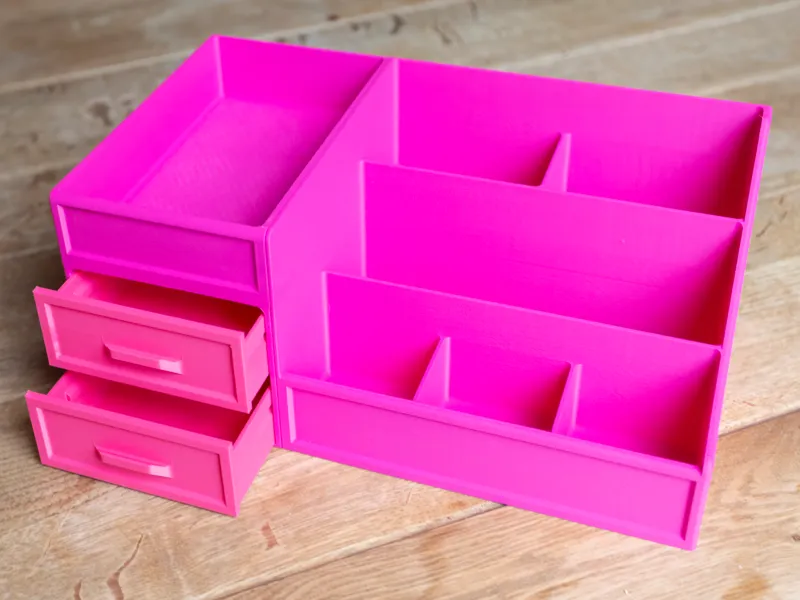 Elegant Desk & Makeup Organizer 