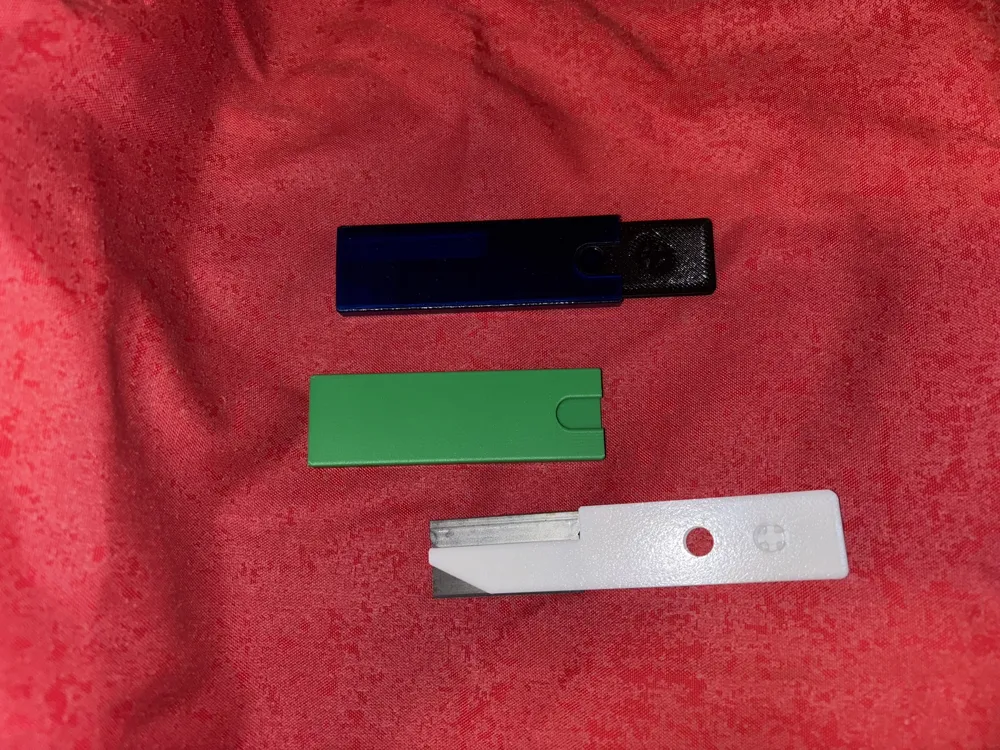 Cutter Block Razor Sliding Box Cutter - Single Edge Razor by Monkeyland MeshMint ...