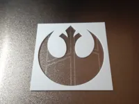 Pochoir logo Alliance Rebelle — photo 2