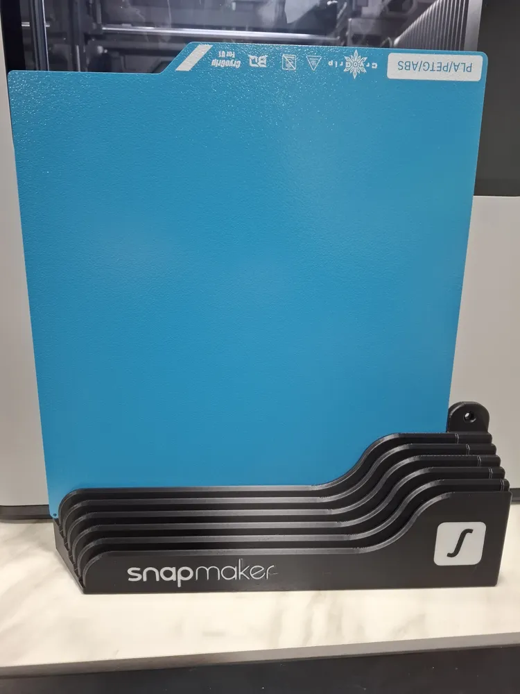 Snapmaker Plate Snapmaker U1 print plate stand 4 or 6 plates - Free 3D Print Model ...