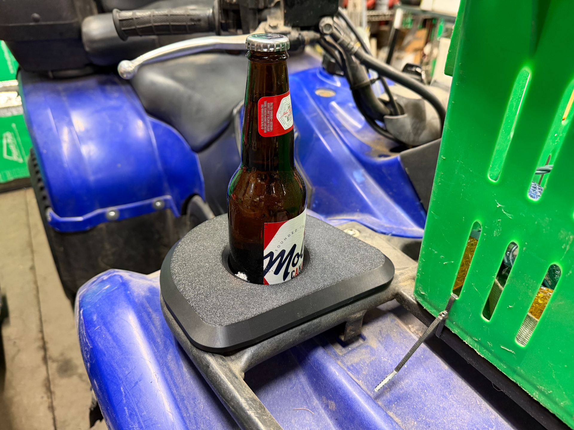 ATV Beer Bottle Holder