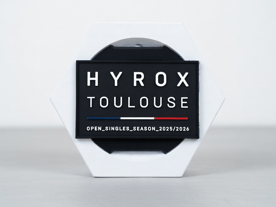 Socle bureau pour patch HYROX