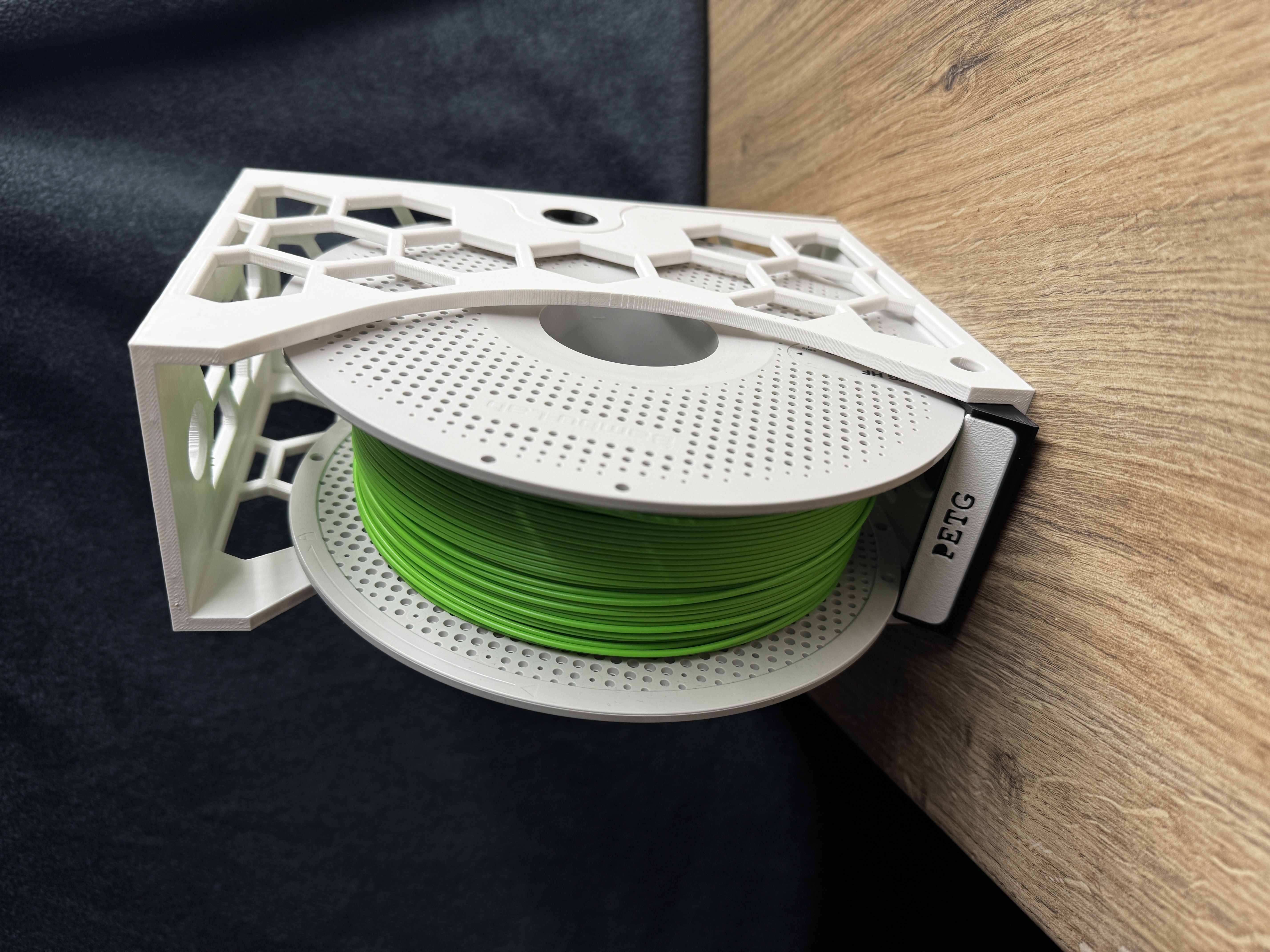 Miniatura 3 do modelo 3D Modular Stackable Filament Spool Holder