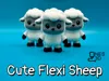 3 Cute Flexi Sheep (AMS)