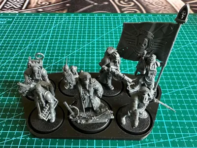 Krieg Command Squad movement tray