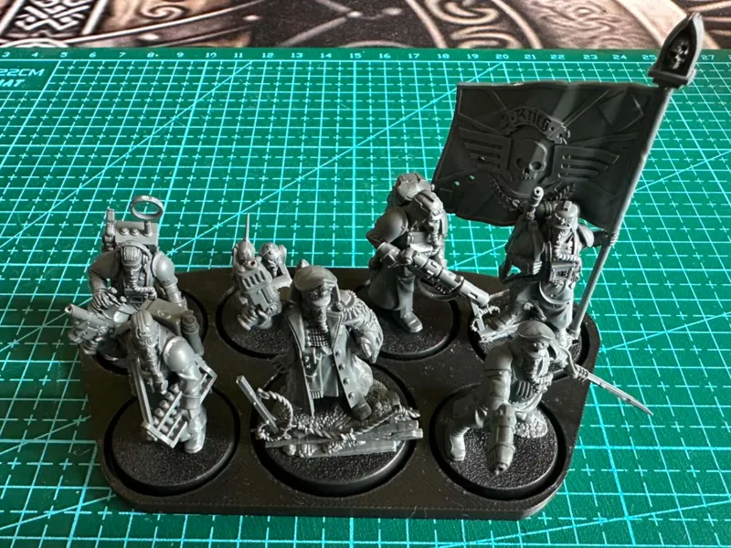 Krieg Command Squad movement tray