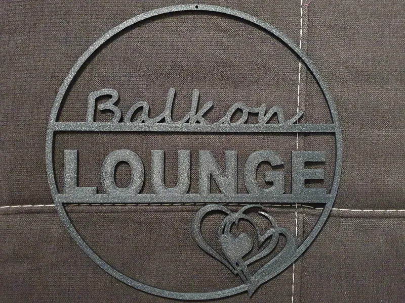 Balkon Lounge Kranz