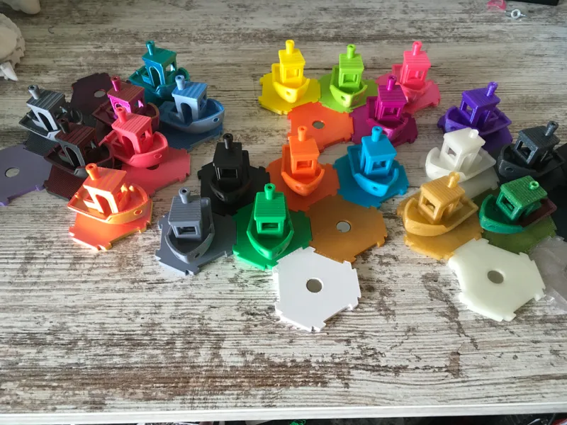 Benchy "Marina Display" for Filament Examples
