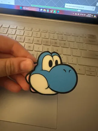 Magnet Yoshi Head