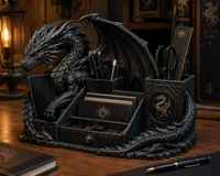 Organiseur de bureau dragon gothique — photo 5