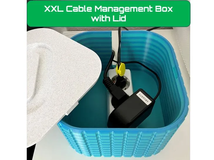 XXL Cable Management Box with Lid