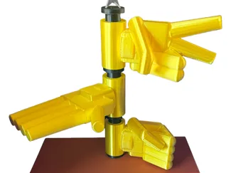 Rock Paper Scissors Trophy