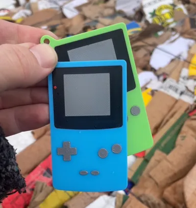 Gameboy Color Keychain/Ornament