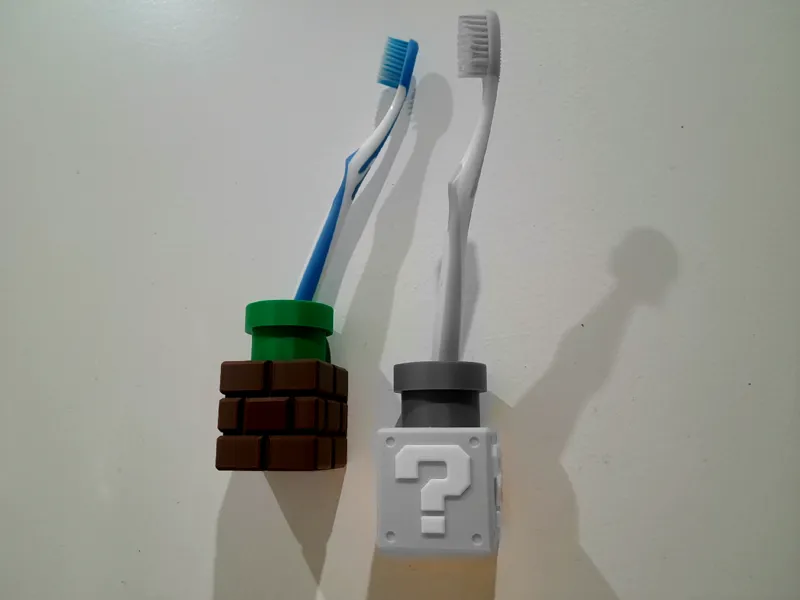 Super Mario Bros Tooth Brush Holder - NO AMS