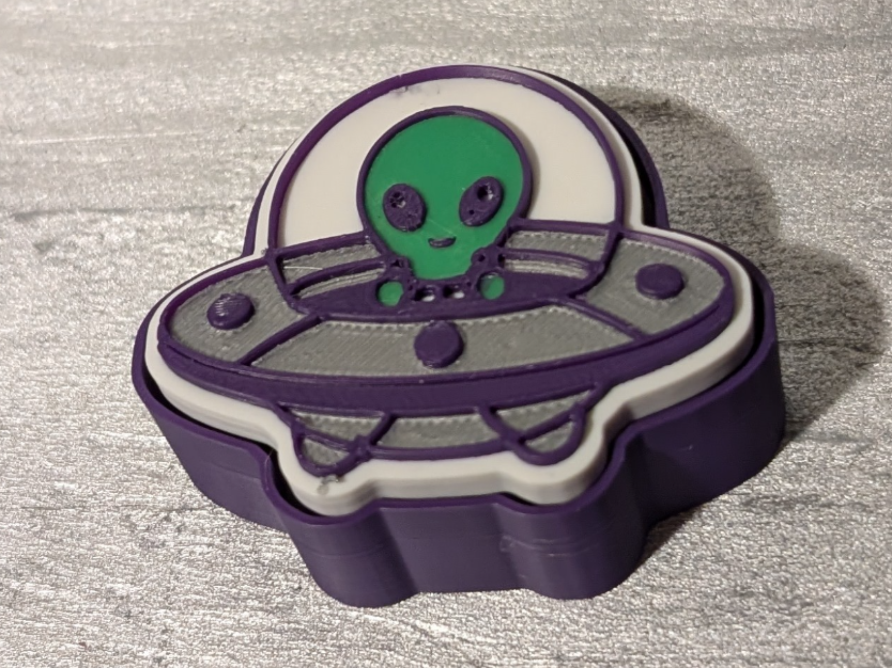Alien UFO Fidget Clicker