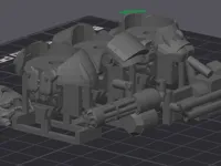 Torses d'armures assistées façon Fallout (briques) — photo 2