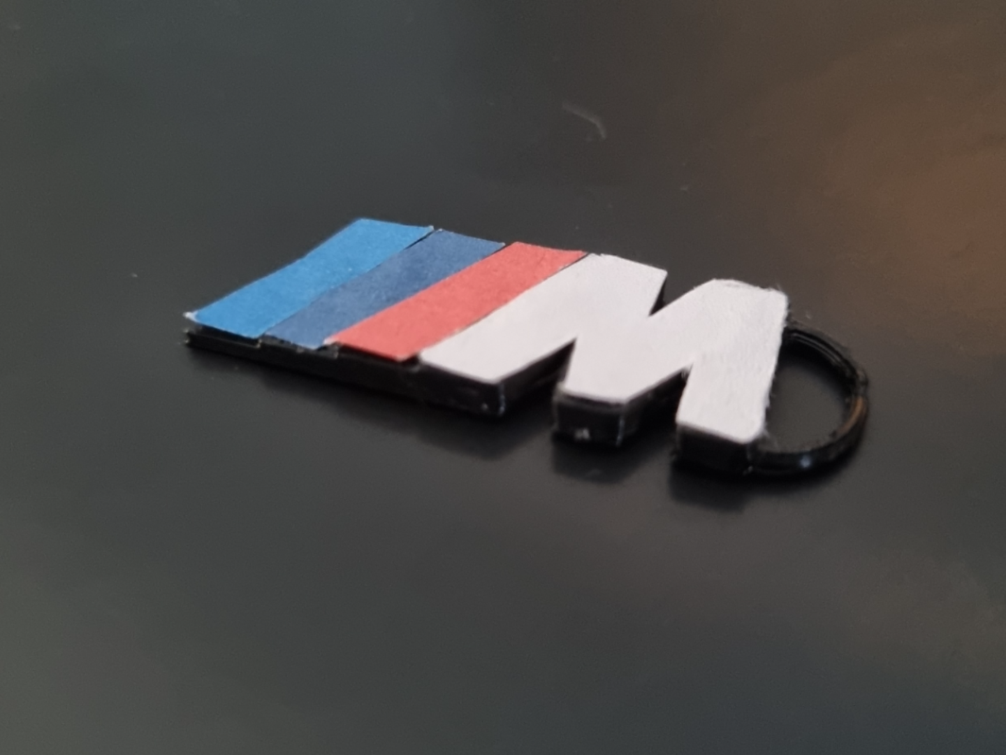BMW M Logo Keychain