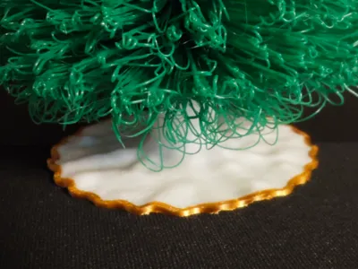 Christmas Tree Doily - Weihnachtsbaumdecke