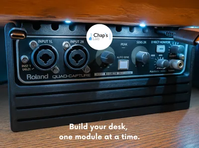 Desk Project – Quad capture, cable & cheat sheet