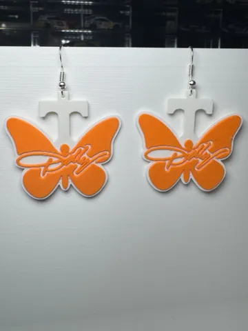 Accesorio para boquillas: Dolly Parton Tennessee Vols Earrings (.4mm nozzle) — vista de referencia 2
