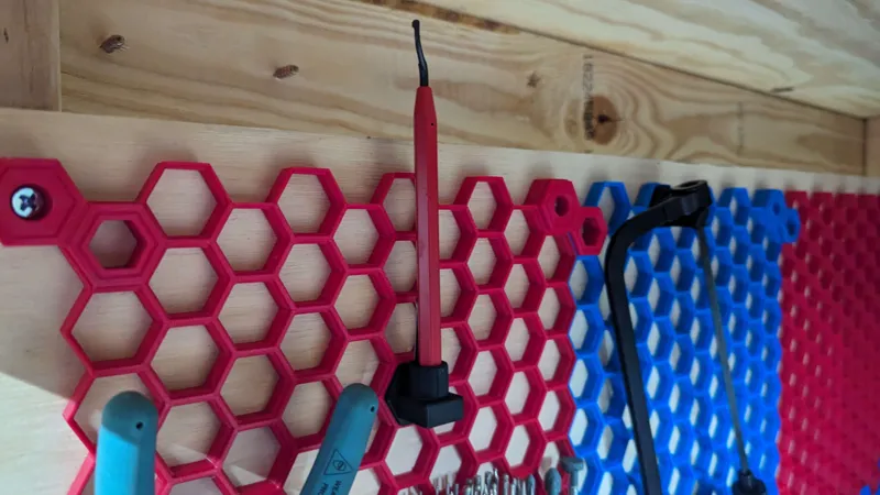 Honey Comb Milwaukee Debur Tool Holder